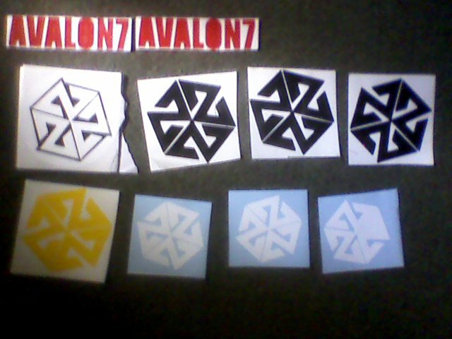 Avalon7 stickers