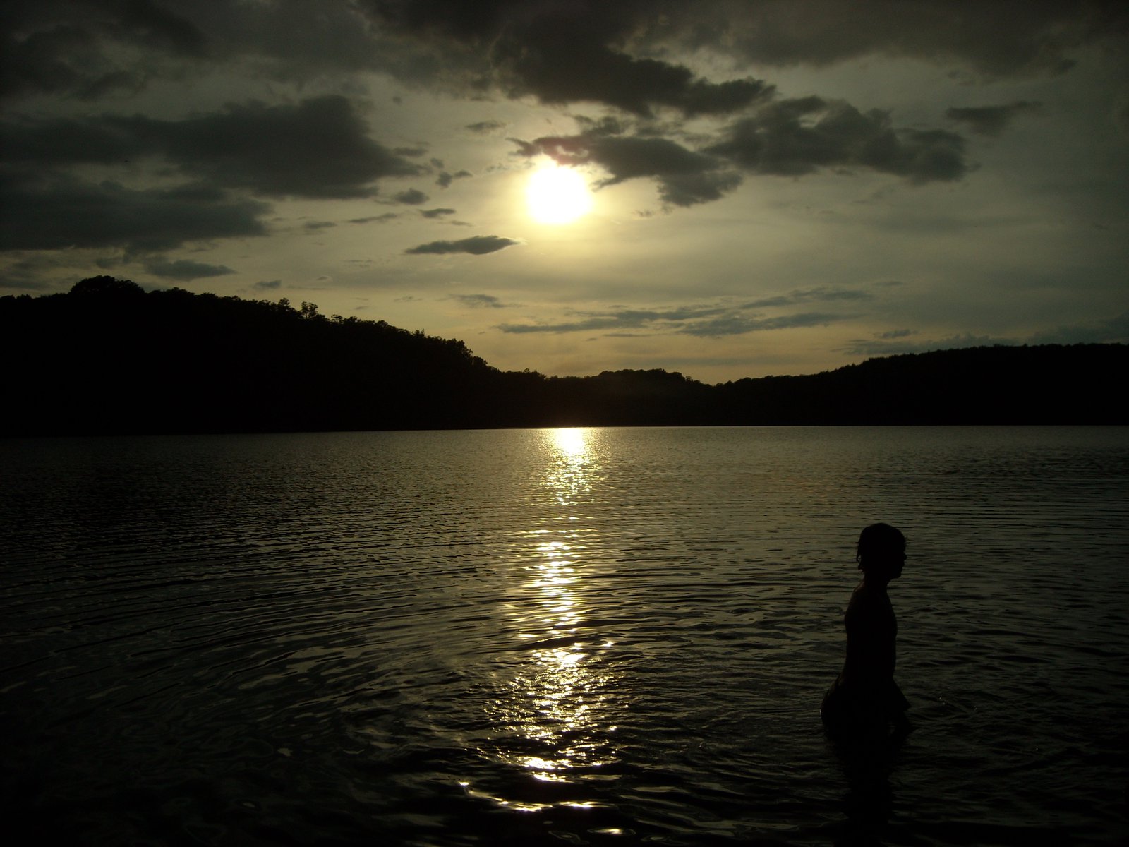 Matt in the water