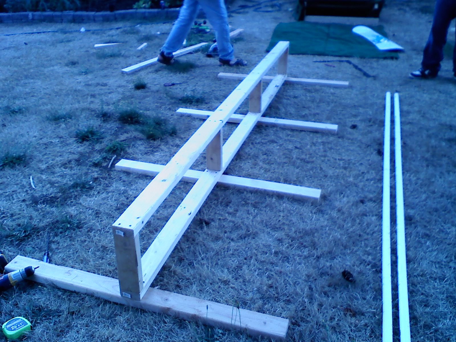 Build step 11 rail step 2