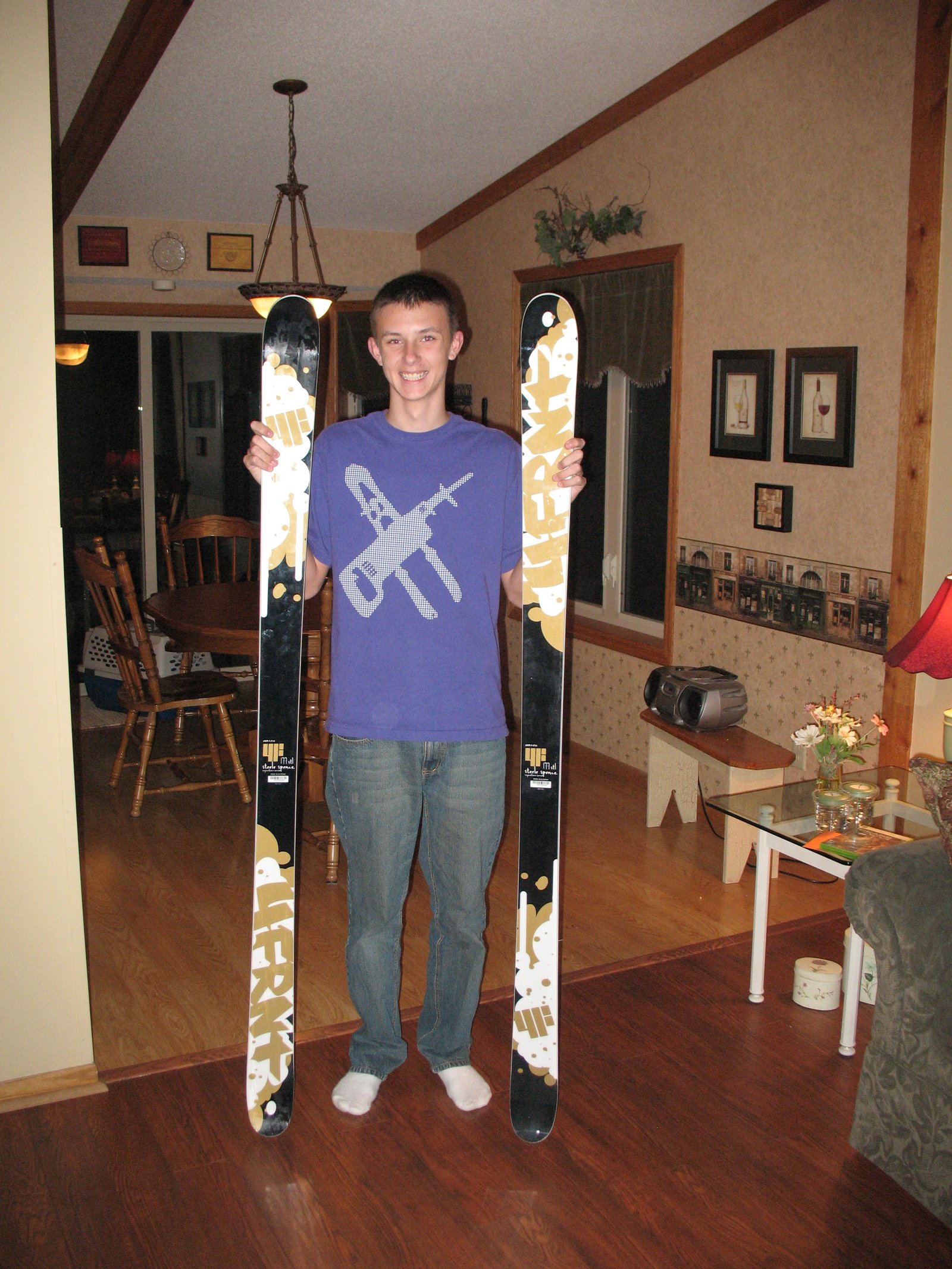 Skis for my b-day