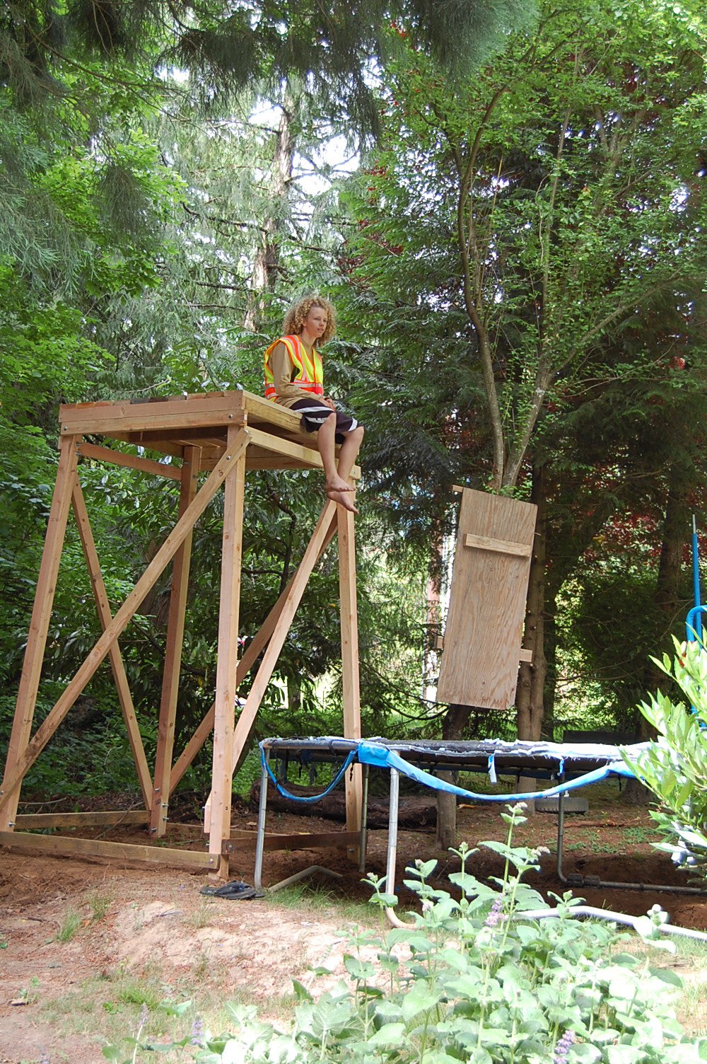 Platform for boostin on the tramp