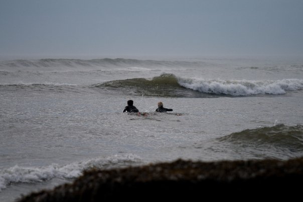 Paddle out