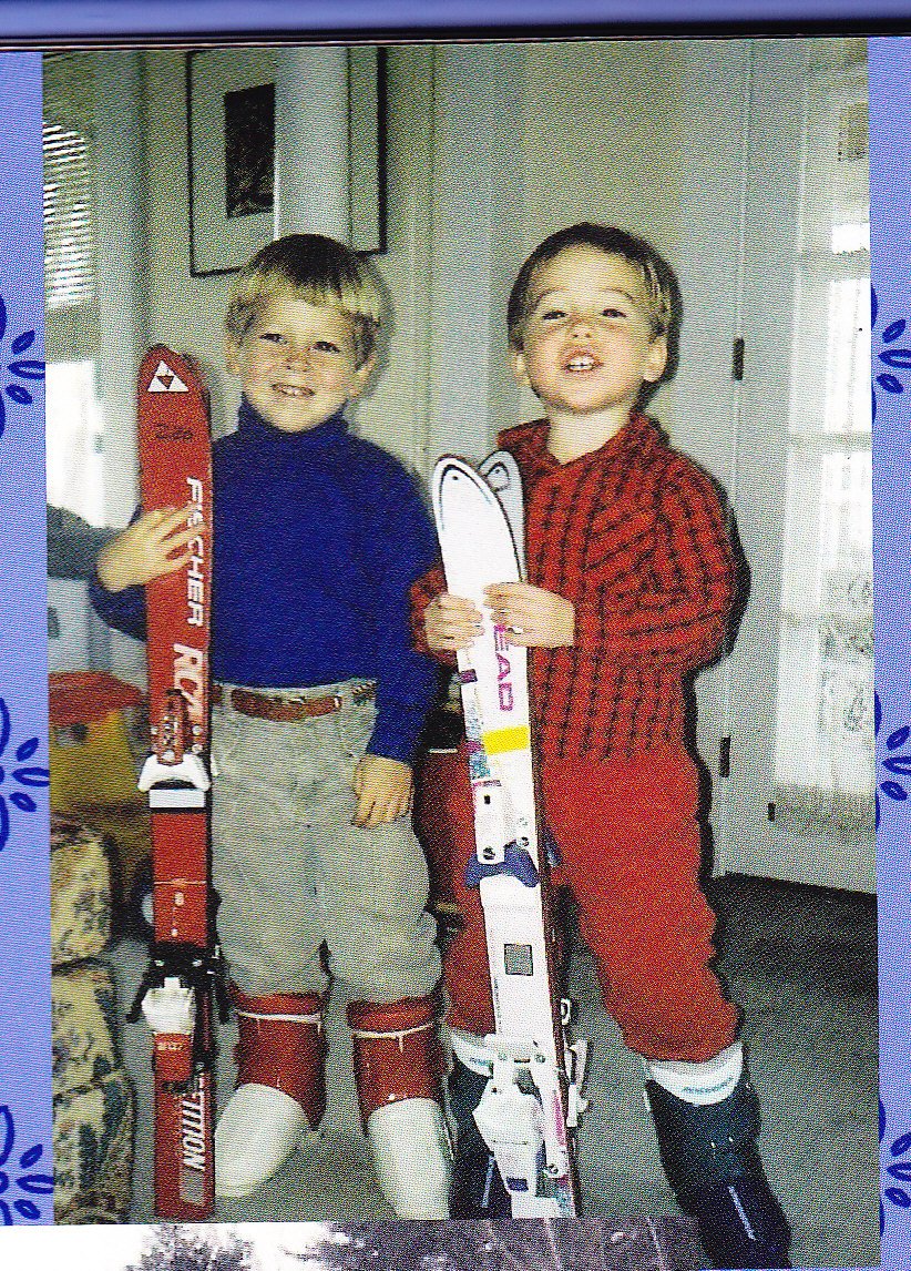 First skis