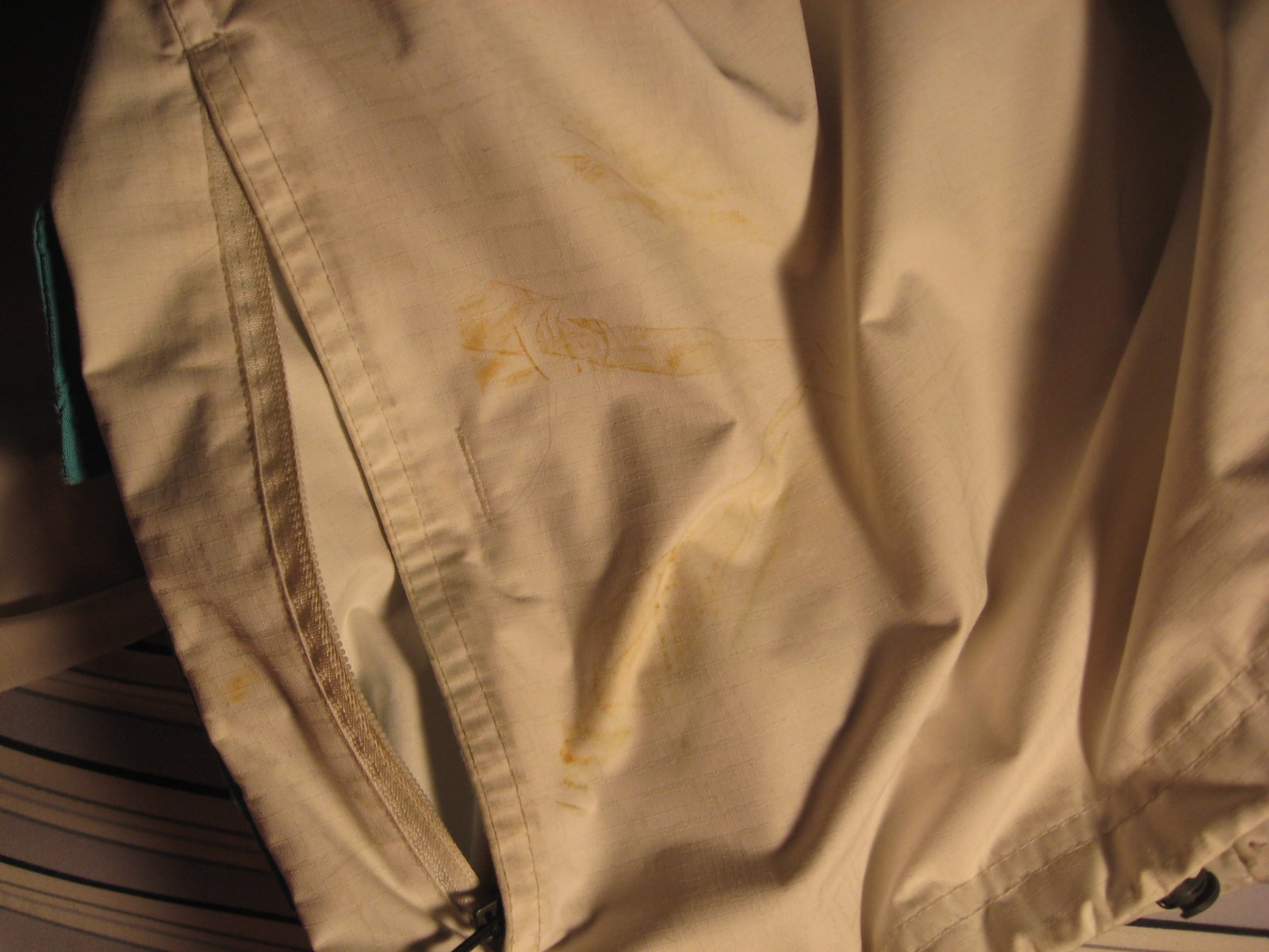 Jacket stain