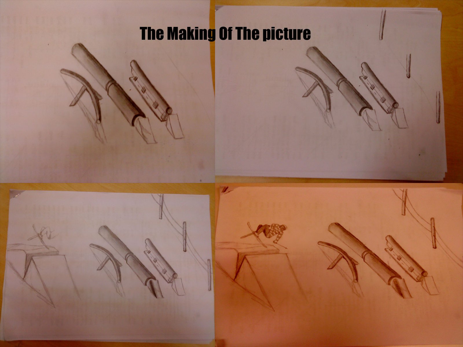 The making of the picture