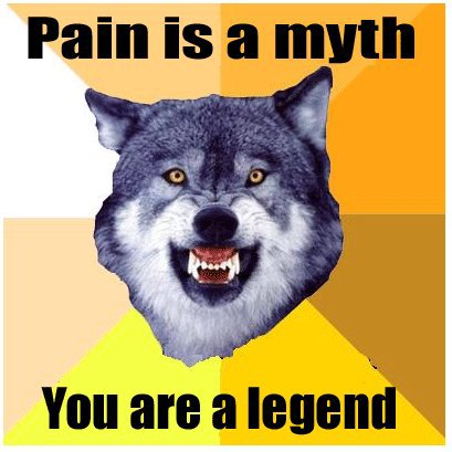 Pain is a myth