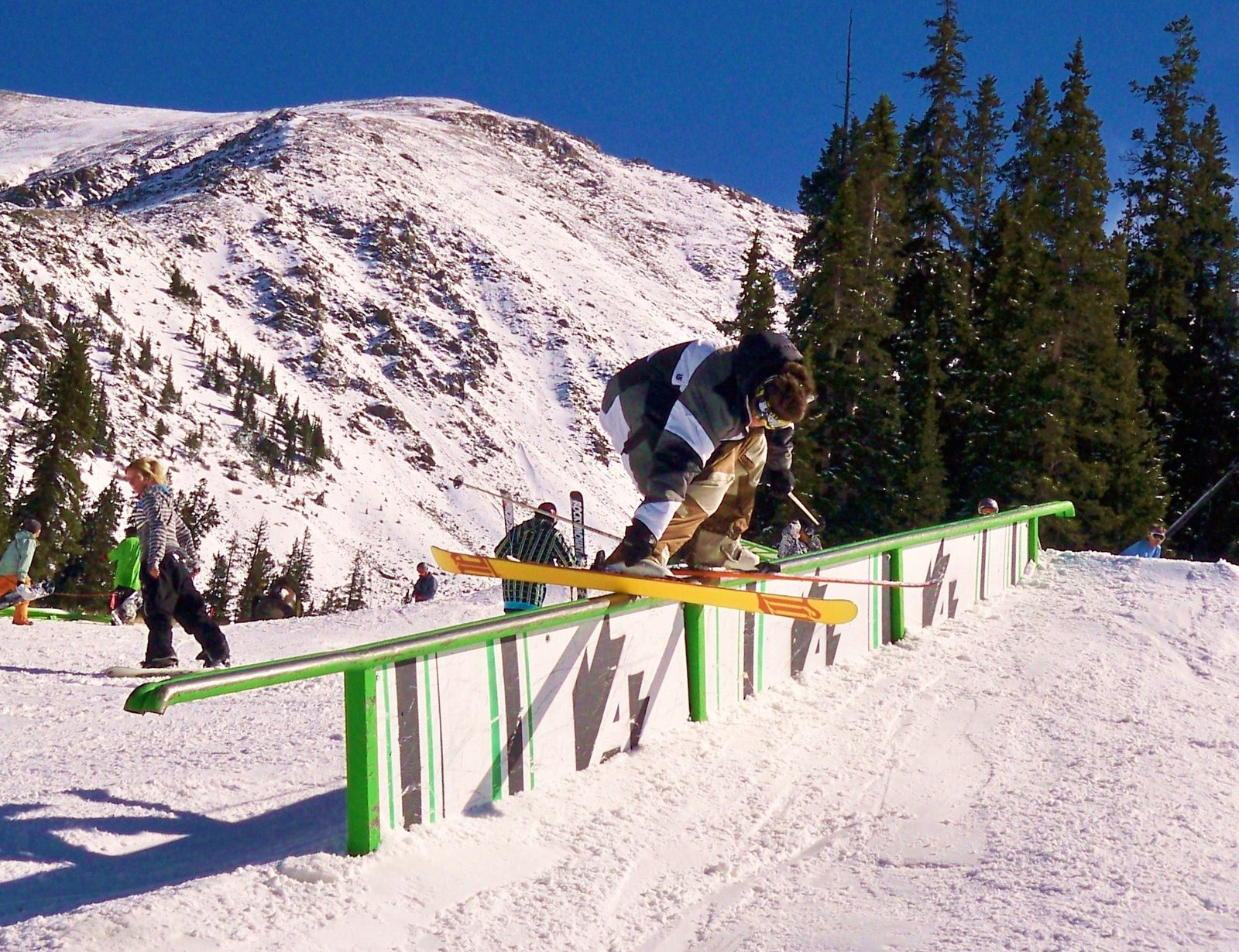 A-basin rail grab