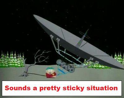 Sticky situation eric cartman