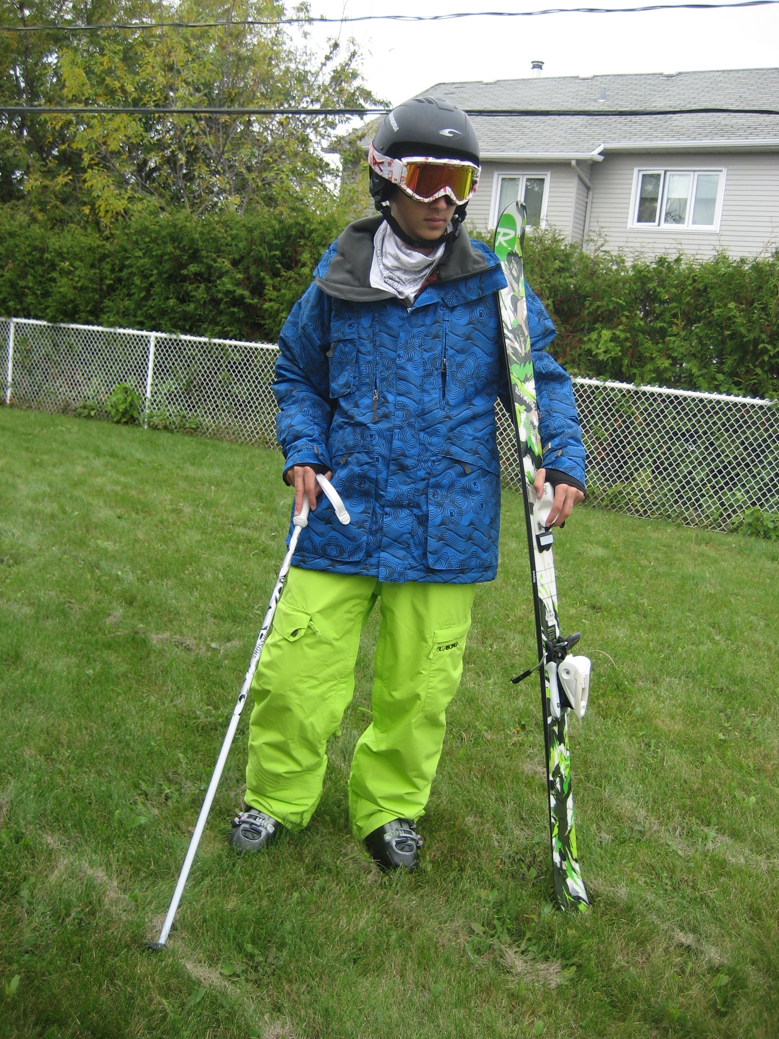 My rossignol s2, 2009 & my whole suit