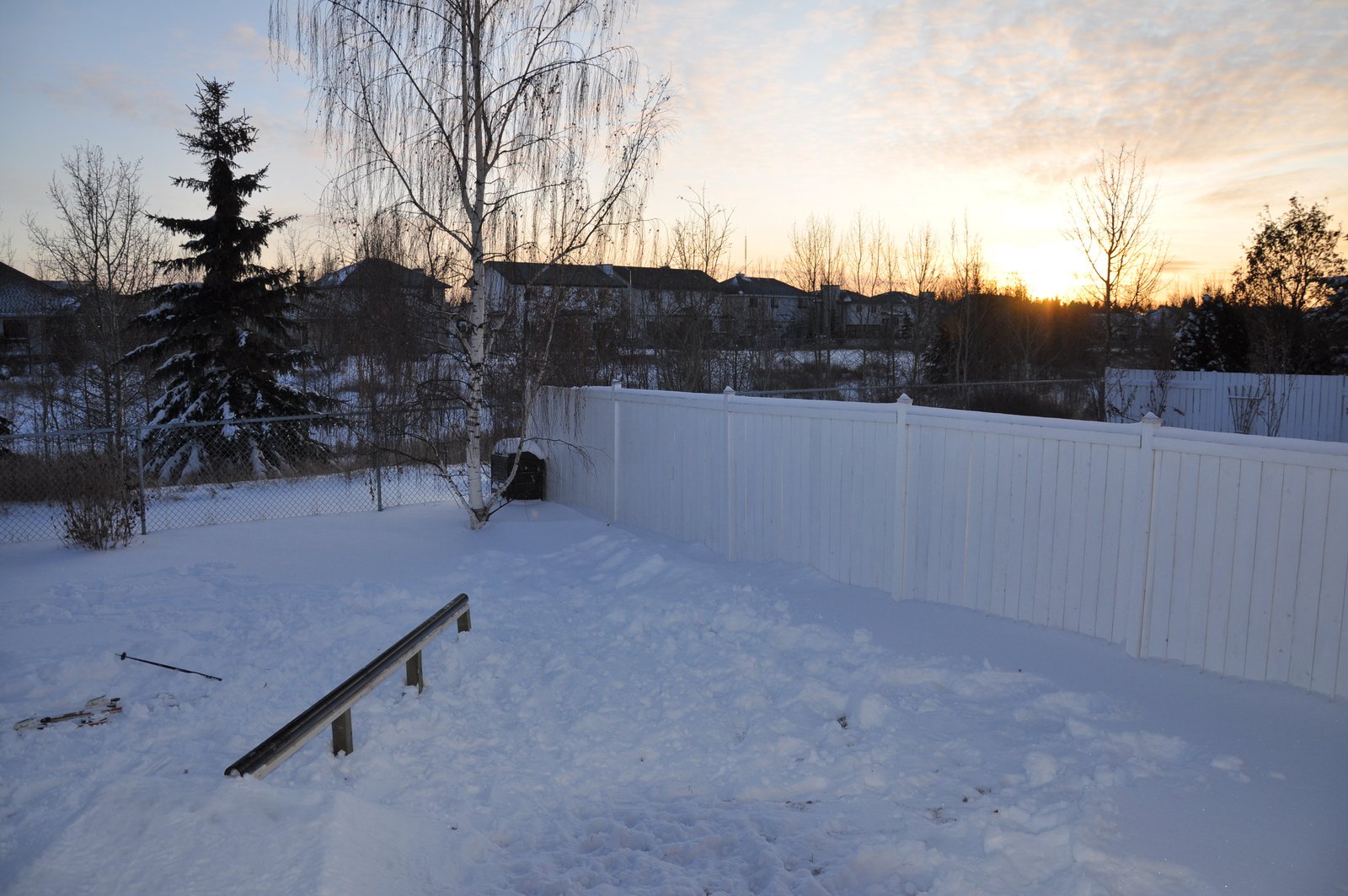 My backyard rail