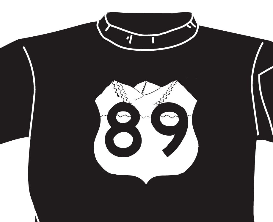 Ski HWY 89/Logan Canyon shirt logo (copyright)