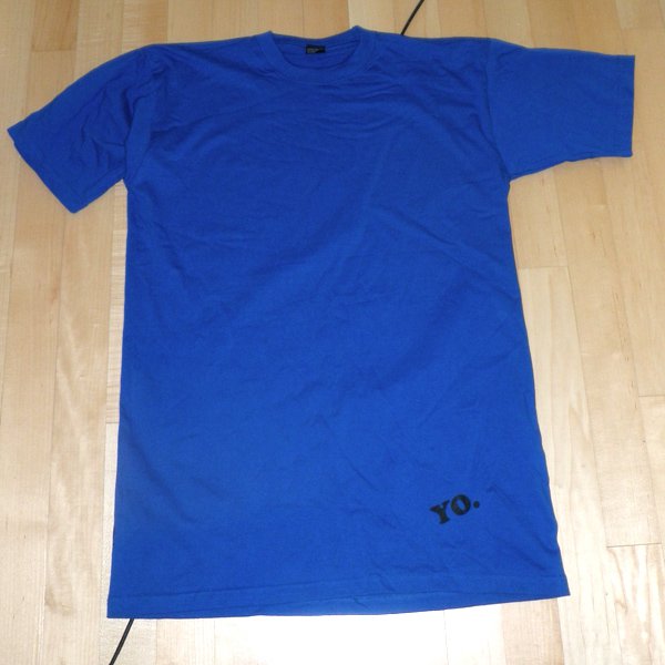 Akinz blue yo tall tee