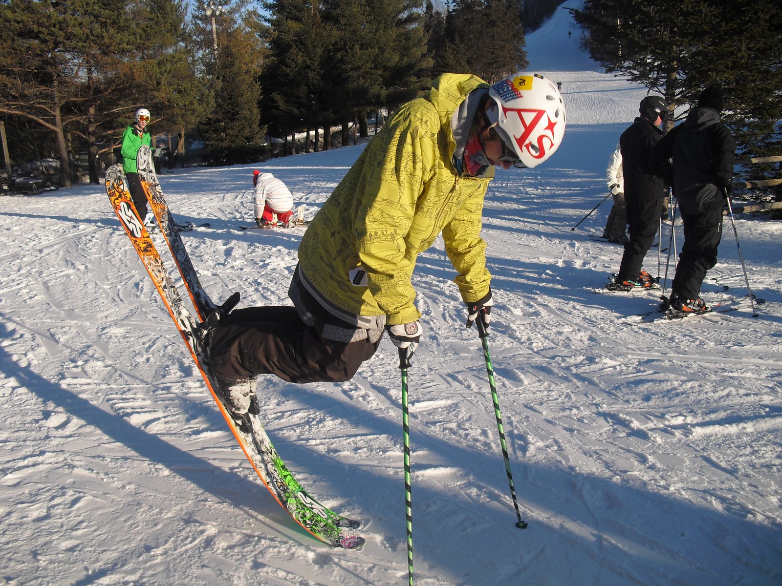 Butter skiing