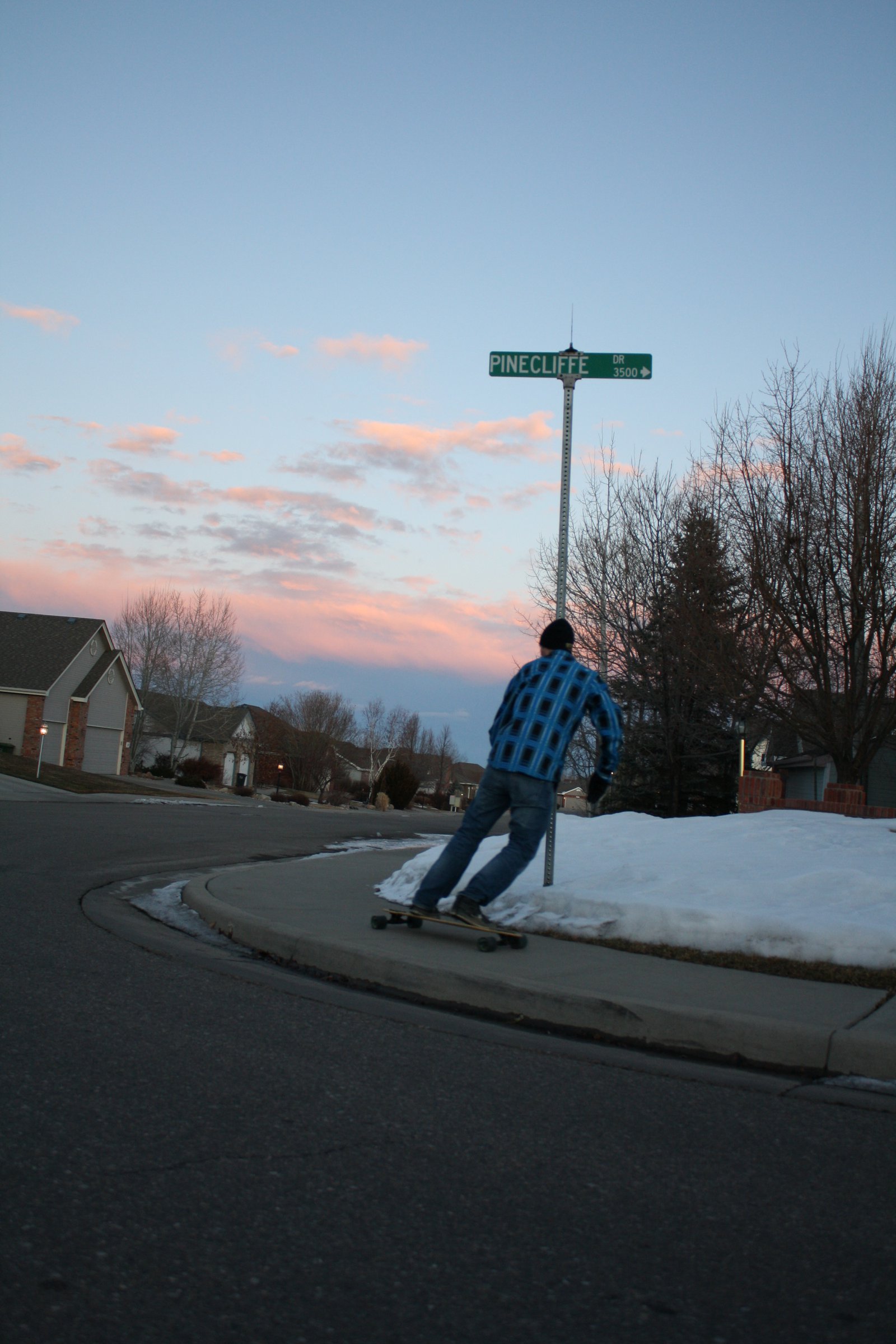 2nd time longboarding