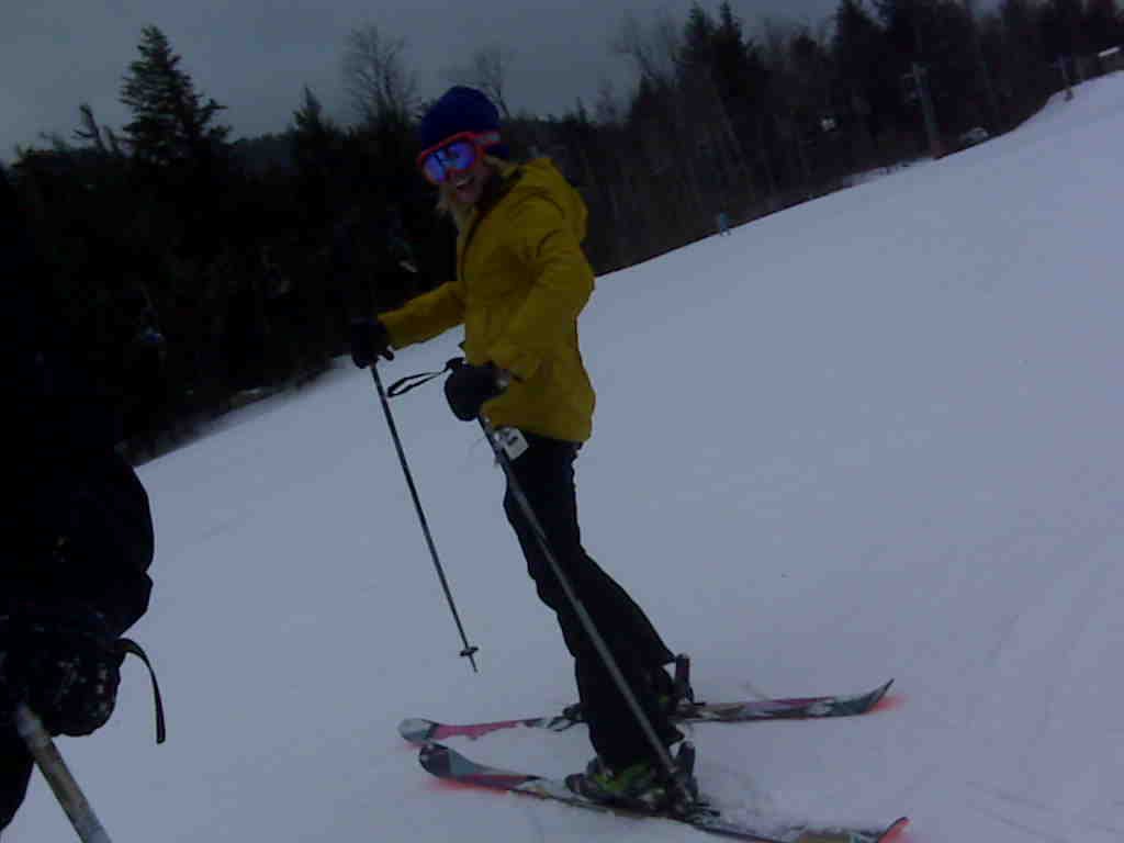 LOOK I CAN SKIIIIIII