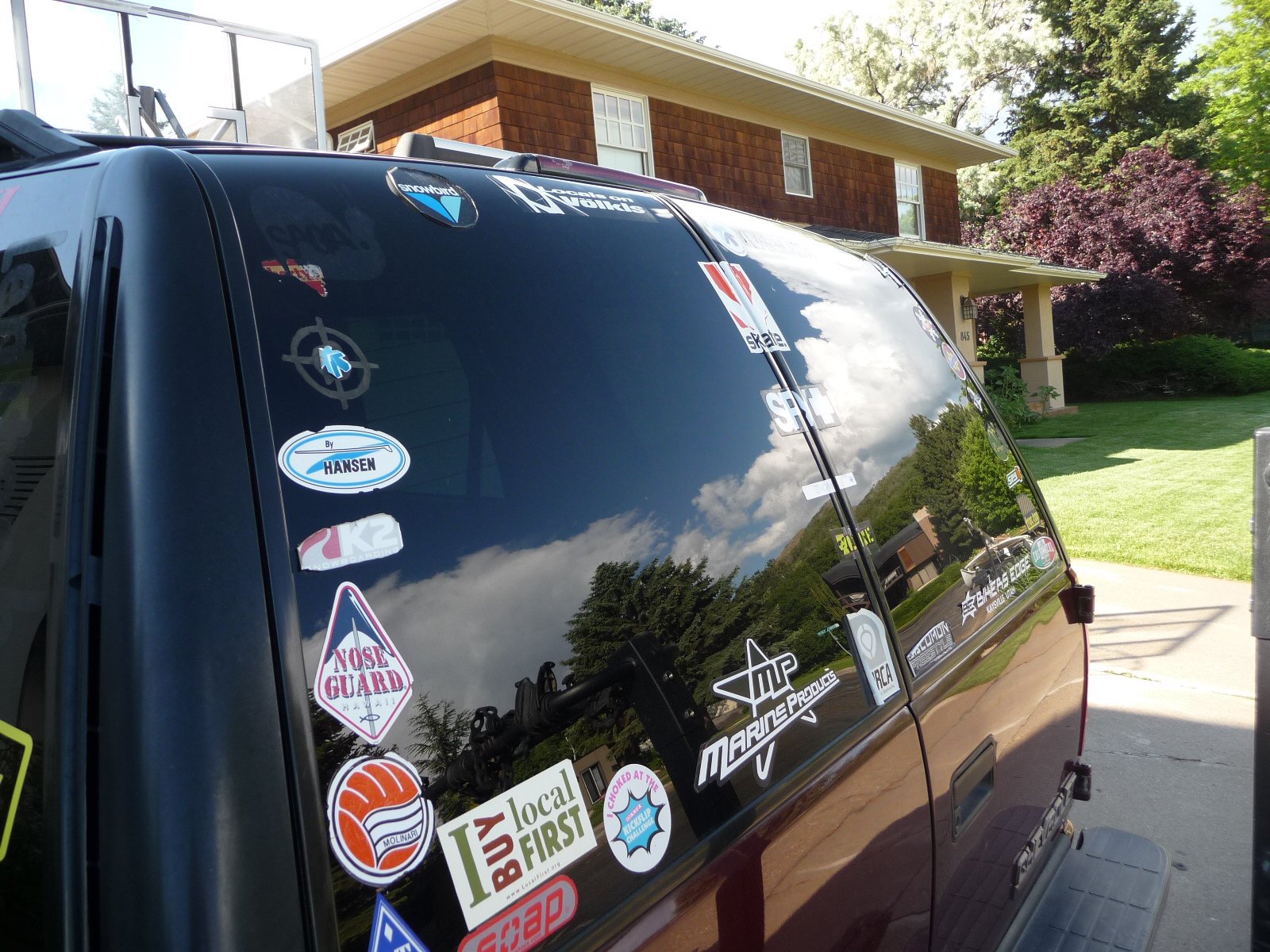 Stickered Tahoe