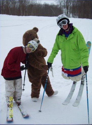 Nose Pressin With Burkie The Bear