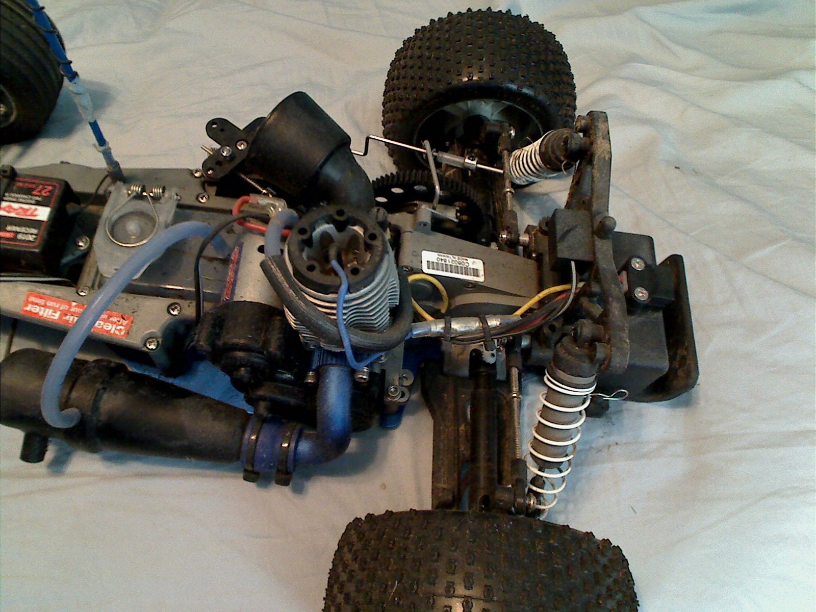 Rustler engine/rear end