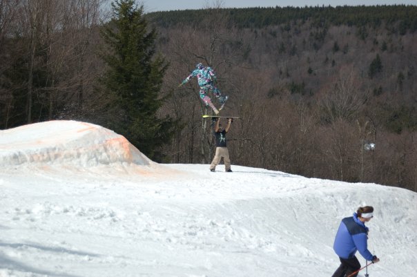 Snowboarders good for something