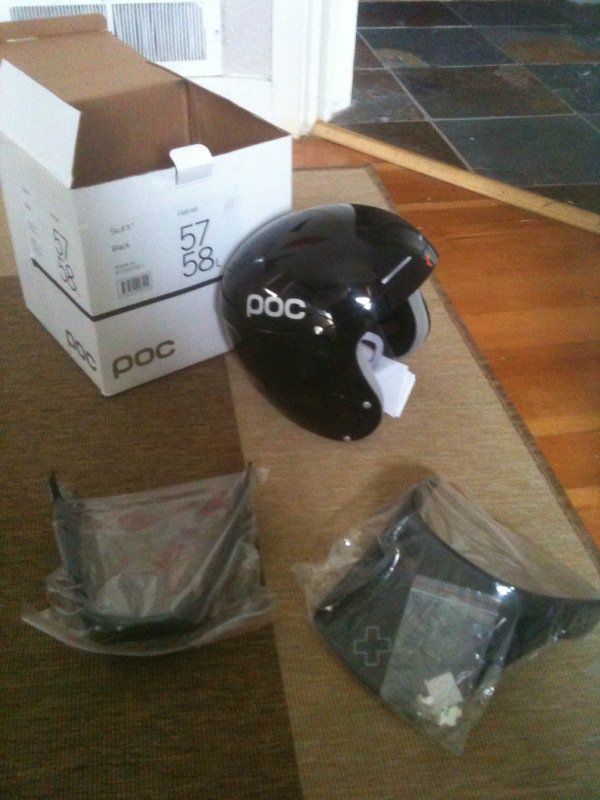 POC Skull X2 unassembled