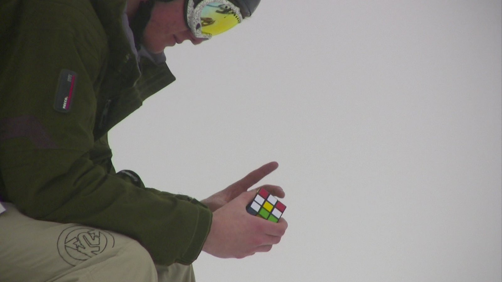 Solving a rubbiks cube at the summit