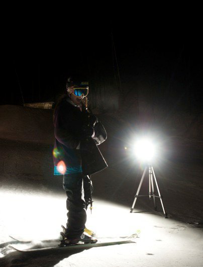 Nighttimeskiing!