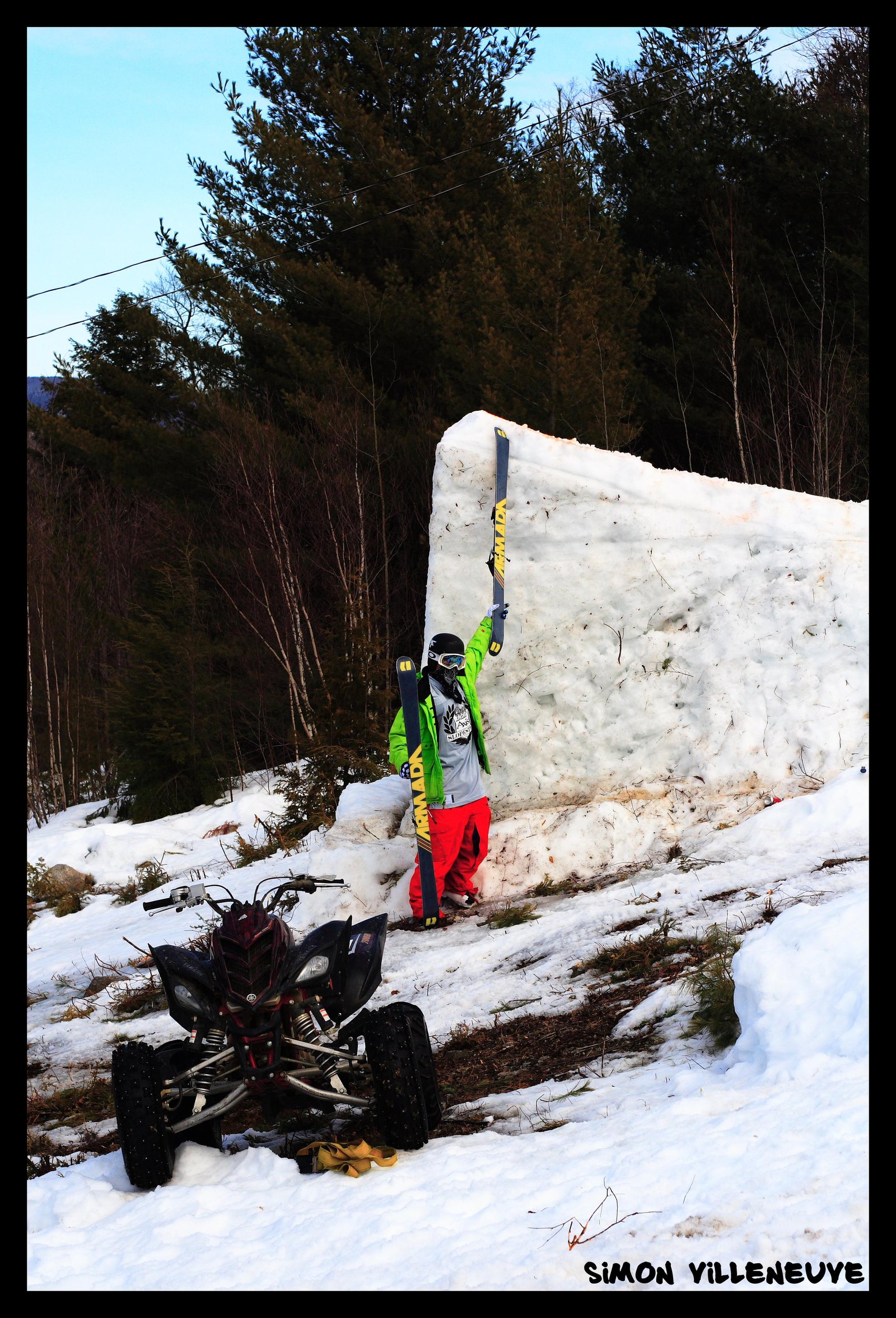 Quebec's Biggest Backcountry jump