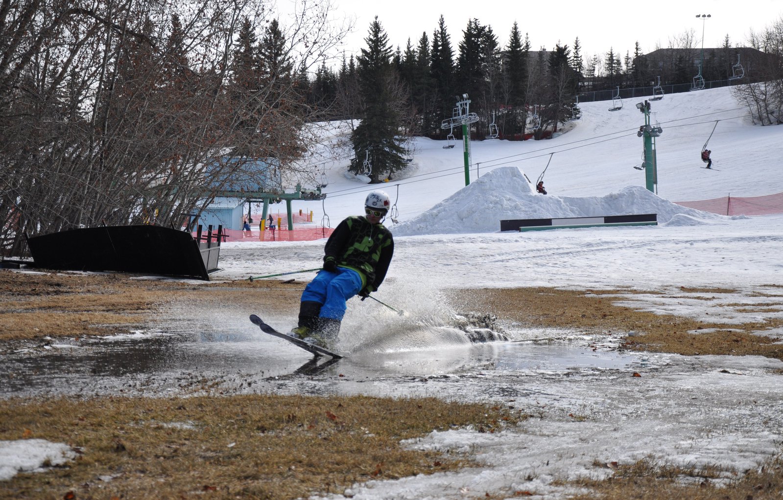 Puddle Skimming