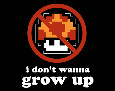 I dont wana grow up