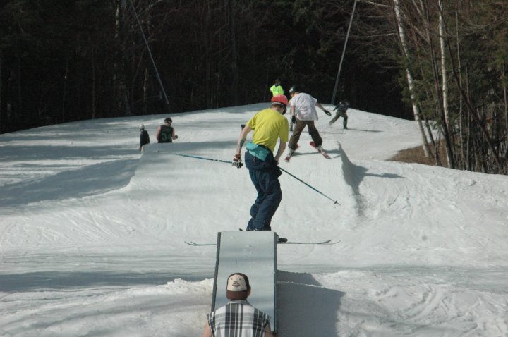 Happy Gaper Day! Box Slide