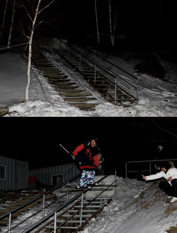 Handrail at KOREA PP