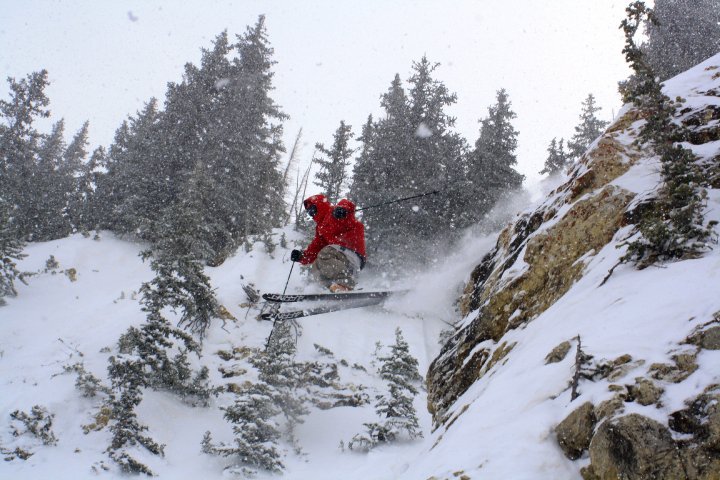 Drop at Alta