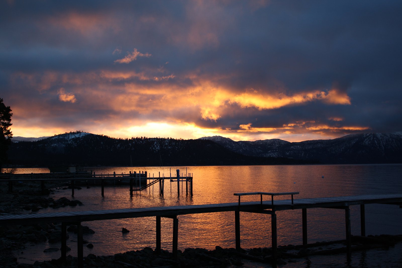 Lake tahoe sunrise