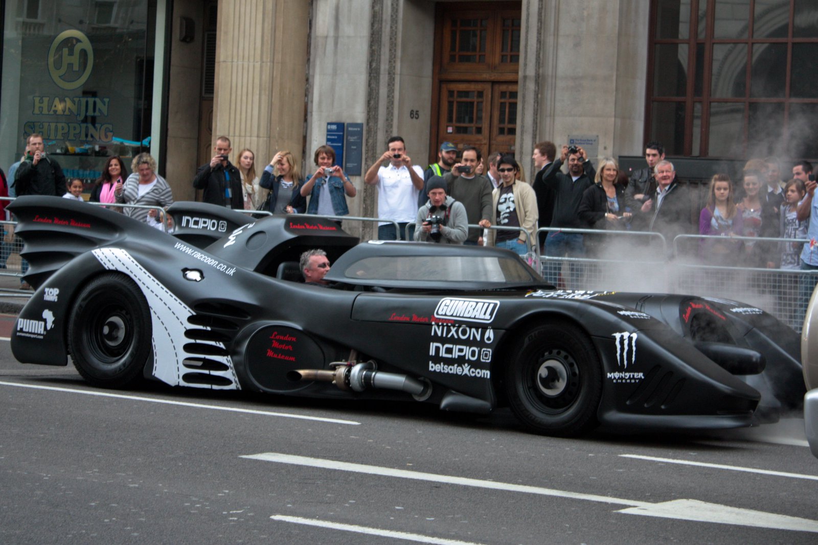 Overheated batmobile