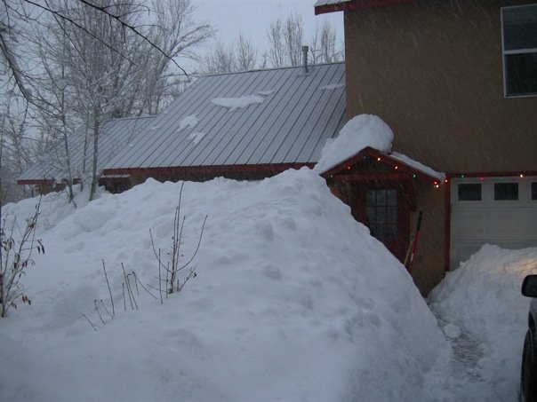 Front of My House-Durango, CO-Jan. 2010