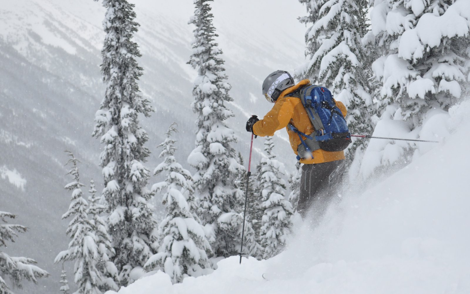 Powder in April, Whistler, BC