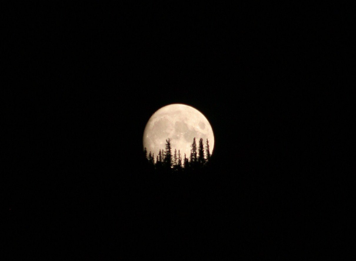 Moon in the Mountains