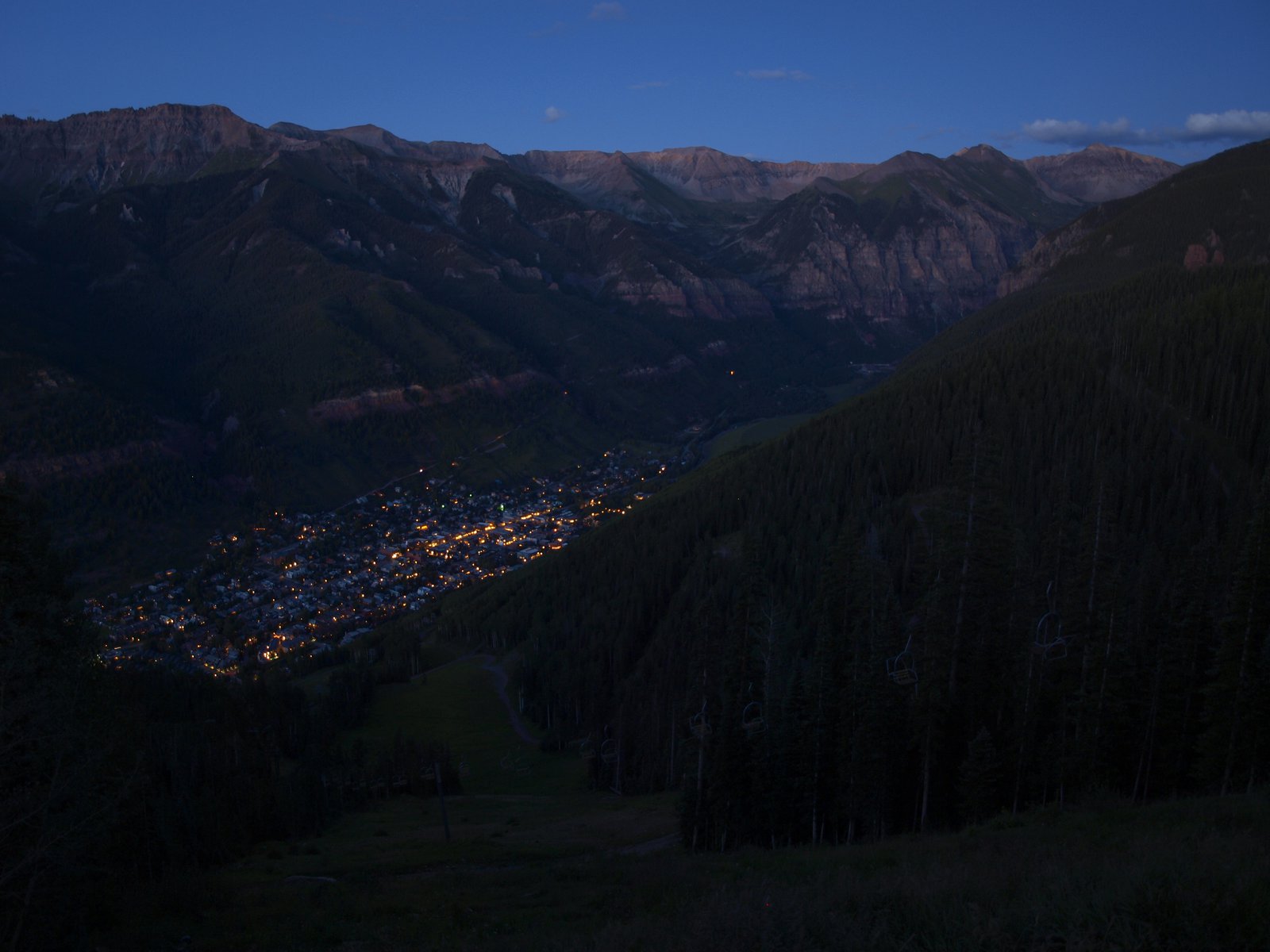 Telluride in the summer