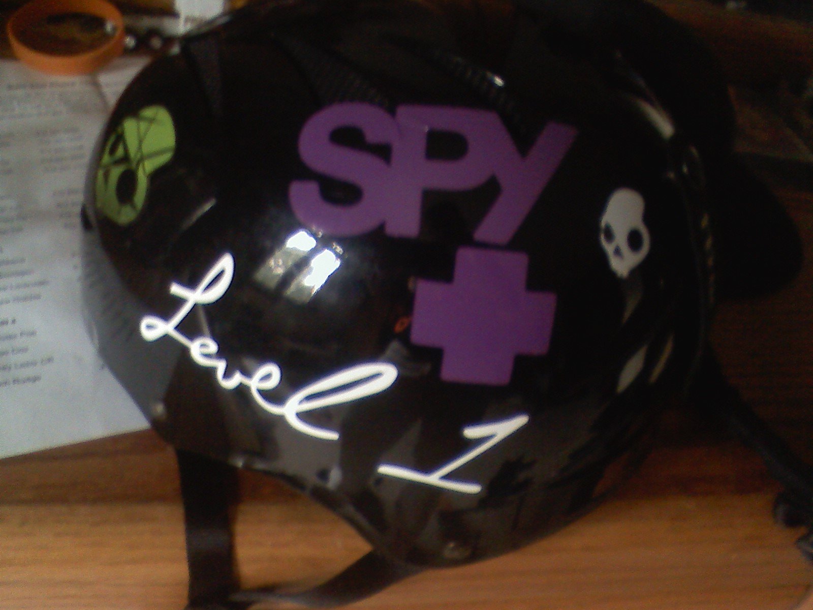 New stickers for the helmet