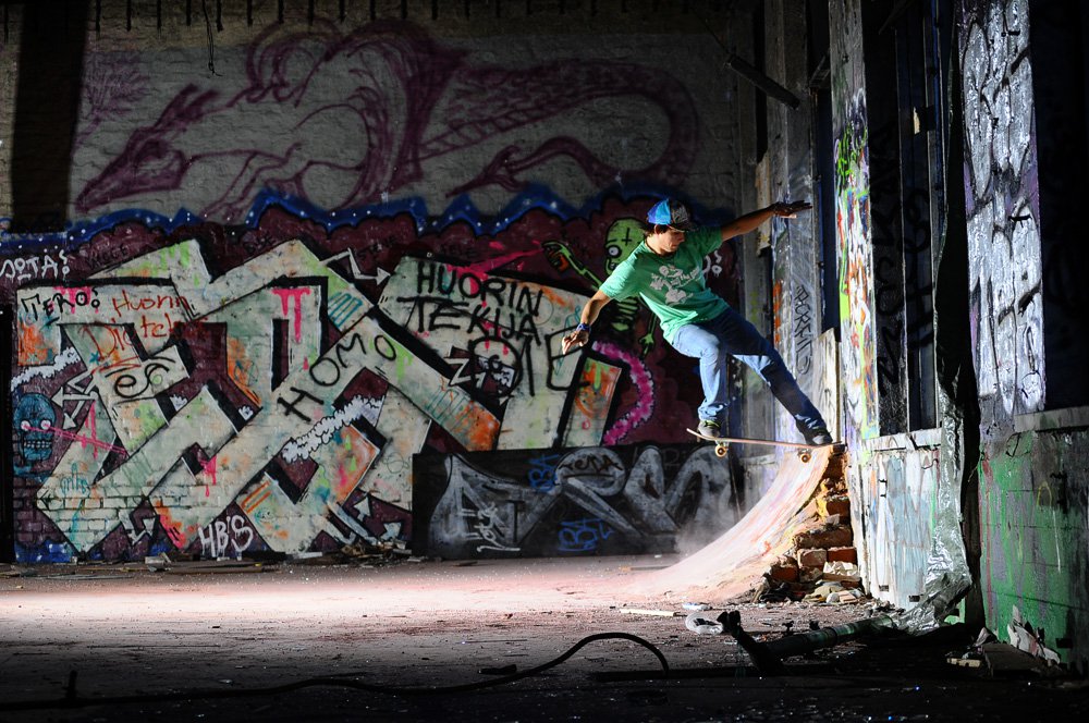 Skateboarding