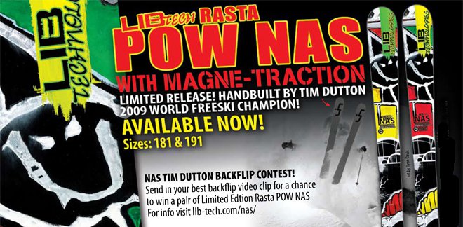 Lib-Tech NAS Tim Dutton Backflip Contest