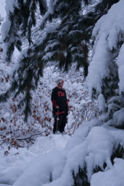 Boulder's first snow last year