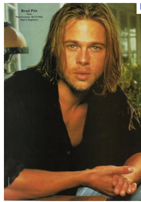 Young Brad Pitt
