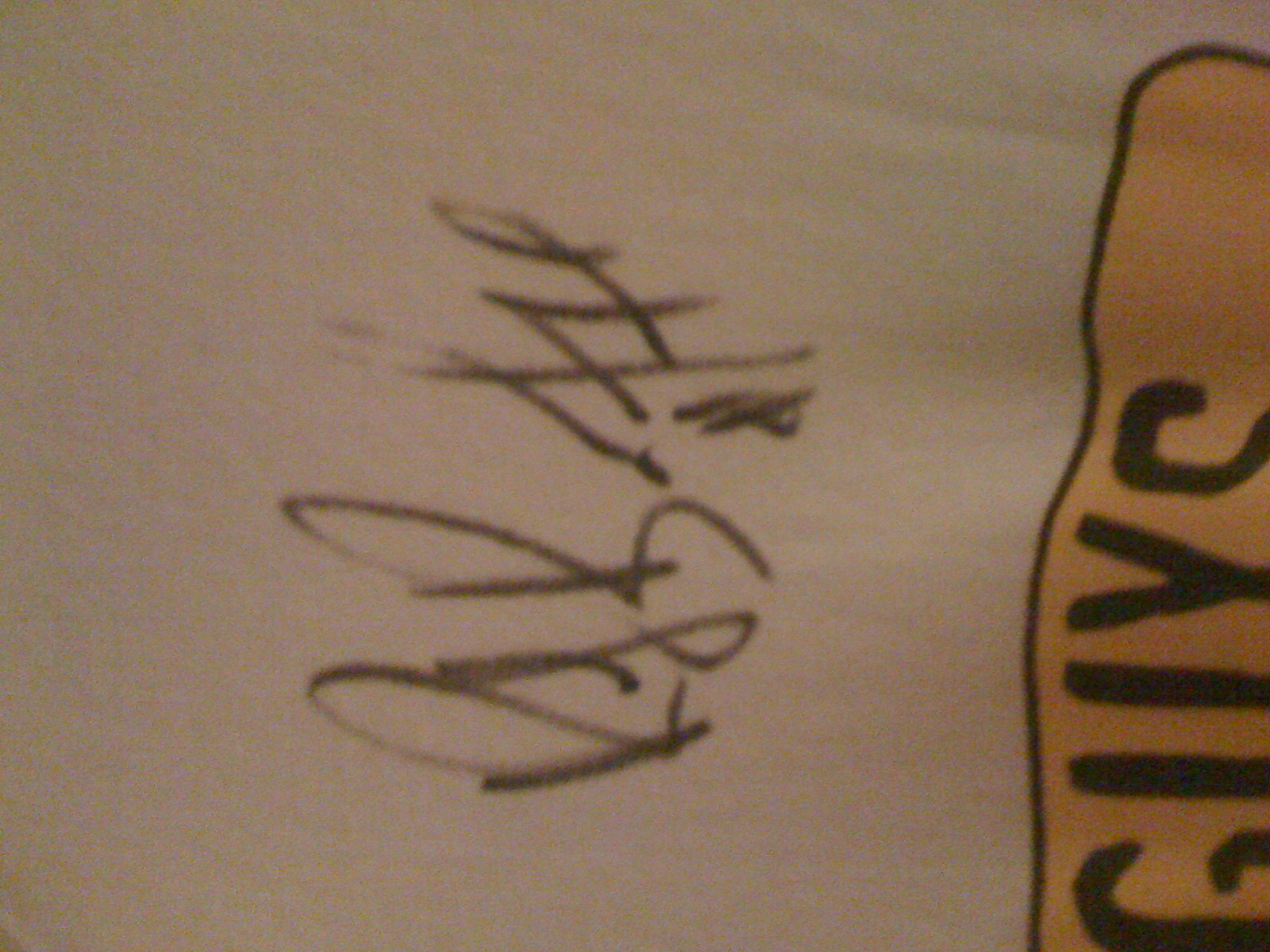 Ray Bourque Autograph