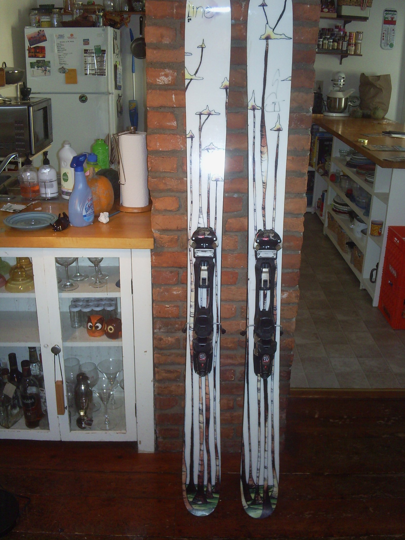 The skis