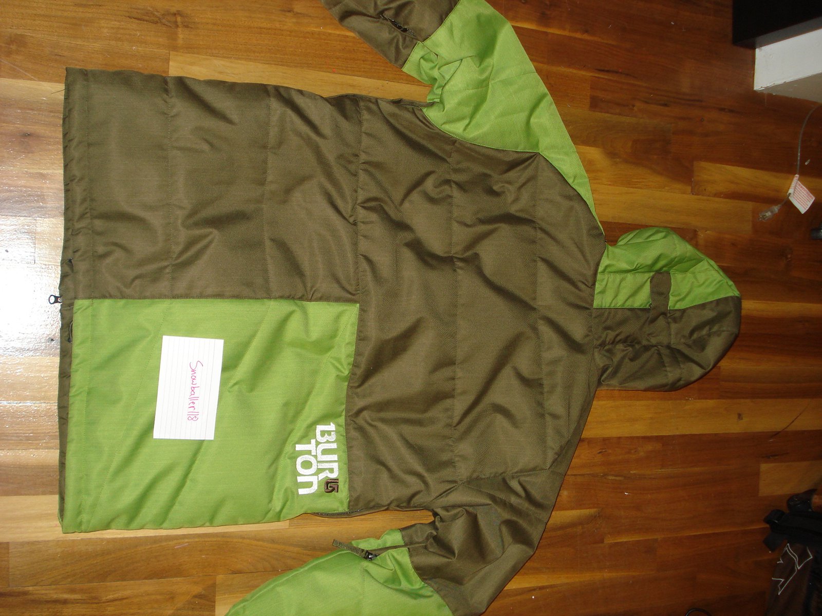 Burton Jacket BACK