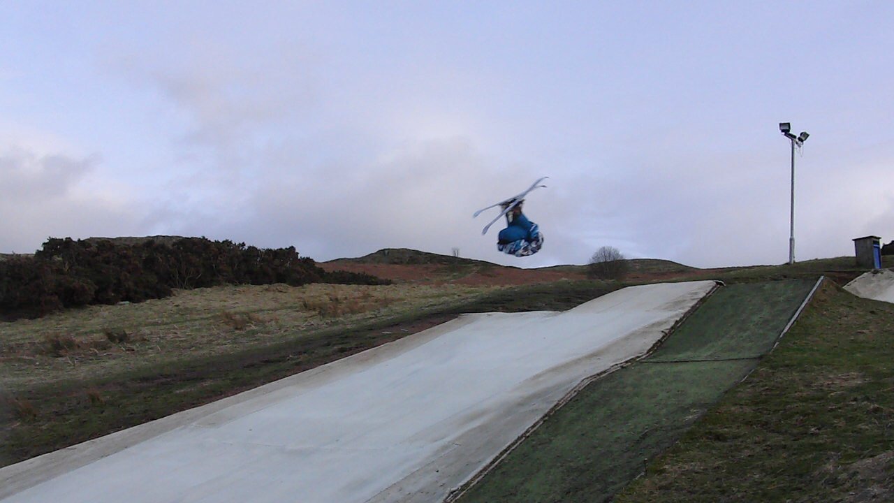 Dryski slope flip