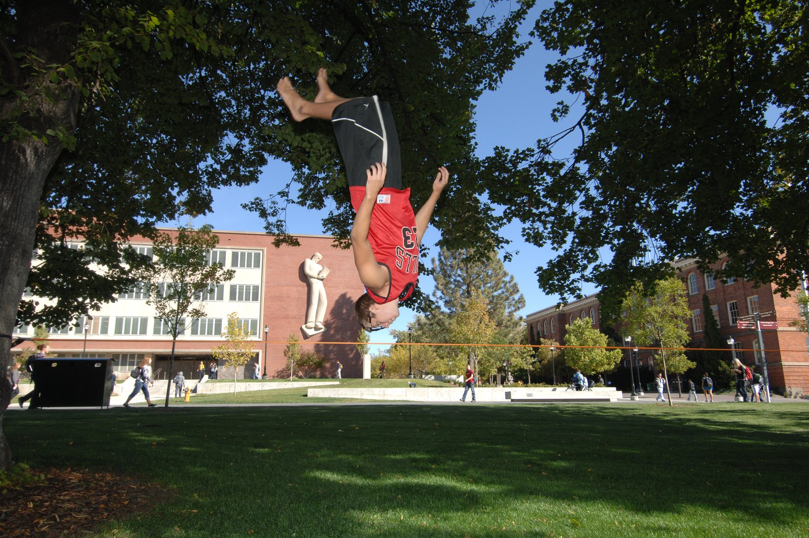 Some slacklining