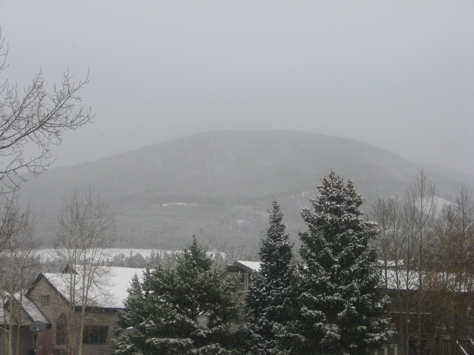 Snowy hill