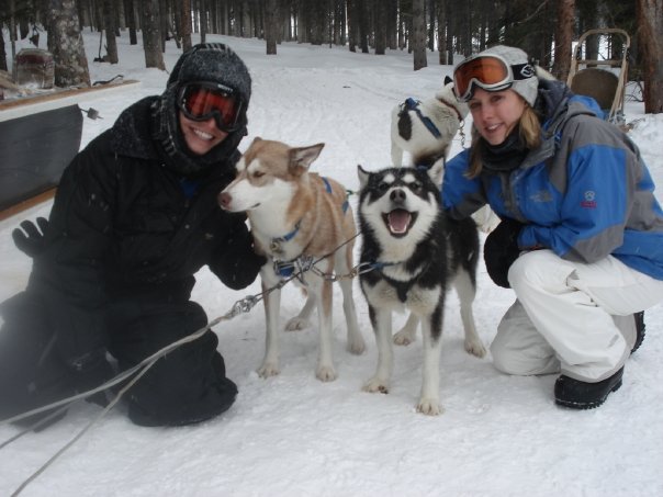 Dogsledding